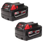 ENSEMBLE DE 2 BLOC-PILE (BATTERIE)  18 V REDLITHIUM, AMPÈRES, 3