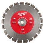 Lame pour asphalte/vert 14"x.125x1/20MM