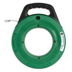MAGNUMPRO 1/8IN X 125FT STEEL FISH TAPE WITH CASE
