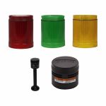 TOUR LUMINEUSE ASSEMBLÉ 3 ÉLÉMENTS VERT ORANGE ROUGE CLIGNOTANT 110/115V