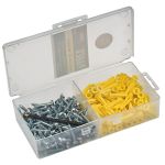 KLEIN TOOLS 53729 Trousse d"ancrage conique, 100 ancrages