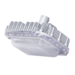 DUROSITE AREA LIGHT 68W - 6900 LUMENS 347 VAC