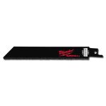 LAME DE SCIE ALTERNATIVE SAWZALL, LONGUEUR, 6", LARGEUR, 3/4" AVEC GRAIN DE CARBURE