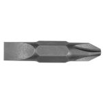 32483 EMBOUT À TÊTE CRUCIFORME N° 2 ET TÊTE PLATE DE 1/4 PO