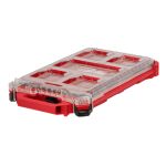 ORGANISATEUR PROFILÉ ET COMPACT PACKOUT, PROFONDEUR HORS TOUT, 16-2/5", HAUTEUR HORS TOUT, 2-1/2", LARGEUR HORS TOUT, 9-3/4", COULEUR, NOIR/ROUGE
