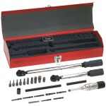 KLEIN TOOLS 57060 Jeu de clés dynamométriques pour maître électricien, 25 pièces