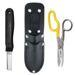 KLEIN TOOLS 46039 Trousse d"épisseur de câble avec ciseaux à chute libre