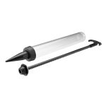 ENSEMBLE DE CONVERSION DE SAUCISSE À BARIL TRANSPARENT DE 20 OZ