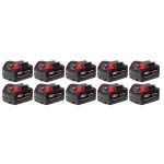 BLOC-PILE (BATTERIE)  À CAPACITÉ ÉTENDUE 18 V REDLITHIUM XC5.0  AMPÈRES, 5,  PQT 10