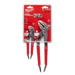ENSEMBLE DE PINCES À MÂCHOIRES DROITES 6" ET 10" À PRISE COMFORT GRIP, NBRE DE MORCEAUX, 2