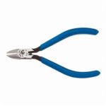 KLEIN TOOLS D257-4 Pince à coupe diagonale de 10,8 cm pour l"électronique, bec effilé, mâchoire mince