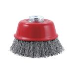 BROSSE BOISSEAU A FILS ONDULES 4 " X 5/8 " 11 NC