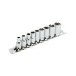 JEU DE DOUILLE 9 PCS SAE DR 1/4 " 6 PTS