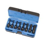 JEU DE DOUILLE A CHOCS, HEXAGONALES DR 1/2 " METRIQUE