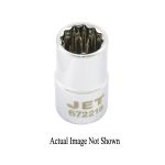 JET 672212 socket, impérial, 1/2 po, douille régulière 3/8 po, 12 points