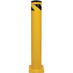 Butoir de securite, Acier, 36" h x 5-1/2" la, Jaune