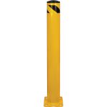 Butoir de securite, Acier, 42" h x 5-1/2" la, Jaune