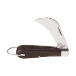 KLEIN TOOLS 1550-4 Couteau de poche, lame à dénuder courbée en acier ordinaire