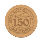 KLEIN TOOLS 98028 Sous-verre en cuir Klein, pqt de 6