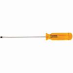 KLEIN TOOLS A316-8 Tournevis à pointe d"ébéniste de 3/16 po (0,48 cm), tige de 8 po (20,3 cm)