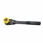 KLEIN TOOLS KT151T Clé à cliquet 4-en-1 pour monteur de lignes