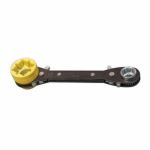 KLEIN TOOLS KT155T Clé à cliquet 6-en-1 pour monteur de lignes
