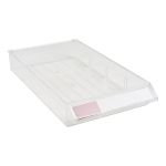 TIROIR DE RECHANGE POUR ARMOIRES DE PIECES KPC-300, PLASTIQUE, 5-3/8" LA X 9-13/16" P, 1-3/5" H, TRANSPARENT