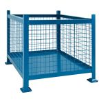 CONTENANT DE VRAC EMPILABLE GRILLAGÉ
