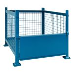 CONTENANT DE VRAC EMPILABLE GRILLAGÉ  40,5" la x 48,5" p x 30" h, Capacité de 3000 lb