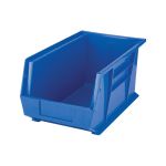 BAC BLEU EN PLASTIQUE 14-3/4''P X 8-1/4''L X 7''H