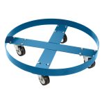 SOCLE À BARIL ROND AVEC ROULETTES