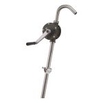 POMBE À BARIL ACIER INOX ET RYTON