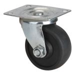 ROULETTE, PIVOTANT, 3" (76 MM), POLYOLEFINE, 250 LB (113 KG)