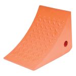 CALE-ROUE EN URÉTHANE ORANGE 8" X 11'' X 8"