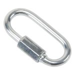 MAILLON RAPIDE ZINGUE, 220 LB (0,11 TONNE), 1/8"