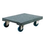 CHARIOTS EN BOIS FRANC - USAGE INTENSIF, ROUES EN CAOUTCHOUC, CAPACITE DE 1400 LB, 18" LA X 30" P X 7" H