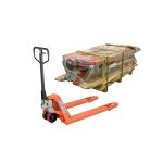 TRANSPALETTES HYDRAULIQUES ROBUSTES DEMONTES, ACIER, 48" LO X 27" LA, CAPACITE 5500 LB