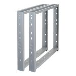 PAIRE DE PIEDS ET 1 LONGERON POUR ÉTABLI KLETON