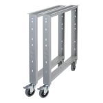 ETABLI - PIEDS, ACIER, 22" P X 32" H, PAIRE