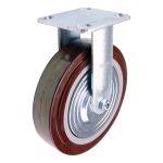 ROUE FIXE 8'' DIA EN POLYURETHANE