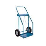 Chariots pour bouteilles de gaz, Roues Semi-pneumatique, Base de 1000 lb