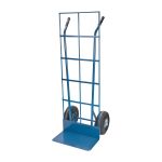 DIABLES A RETENTION DE CHARGE, PRISE DOUBLE, ACIER, HAUTEUR DE 53", CAPACITE 600 LB