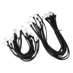 ENSEMBLES D'ATTACHES EN CAOUTCHOUC, 21"