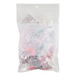 ZIPLOC CLAIR 6''X9''X2MIL AVEC IDENTIFICATION-100U/P