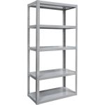 ETAGERE ROBUSTE, ACIER, BOULONNE, CAPACITE 3000 LB, 48" LA X 72" H X 24" P