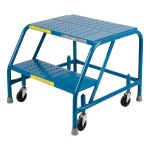 TABOURET ROULANT ACIER 19" (2 MARCHES)