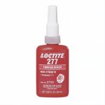 LOCTITE 88448 277 VISCOSITÉ MOYENNE À GRANDE VIS HAUTE RÉSISTANCE FREIN-FILET, FLACON DE 50 ML, FORME LIQUIDE, ROUGE