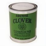 MÉLANGE DE GRAISSE AU CARBURE DE SILICIUM LOCTITE 232996 CLOVER, BOÎTE DE 1 LB, FORME LIQUIDE/VISQUEUSE, GRISE