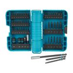 ENSEMBLE MAKITA A-98348 IMPACTX EMBOUT, 50 PIÈCES, 1/4 PO TIGE HEXAGONALE, ACIER S2