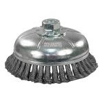 6"X5/8"-11 WIRE CUP BRUSH